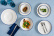 Tonneau 24 x 11 cm, Gourmet Linea Blue - Bonna