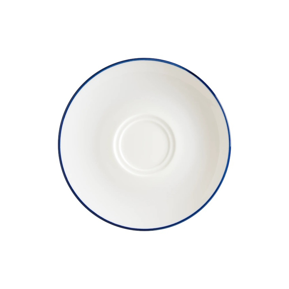 Plat à café 16 cm, Gourmet Linea Blue - Bonna dans le groupe Thé et café / Accessoires pour le café / Soucoupe à café l\'adresse The Kitchen Lab (1069-31825)