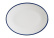 Plat 31 x 24 cm, Gourmet Linea Blue - Bonna