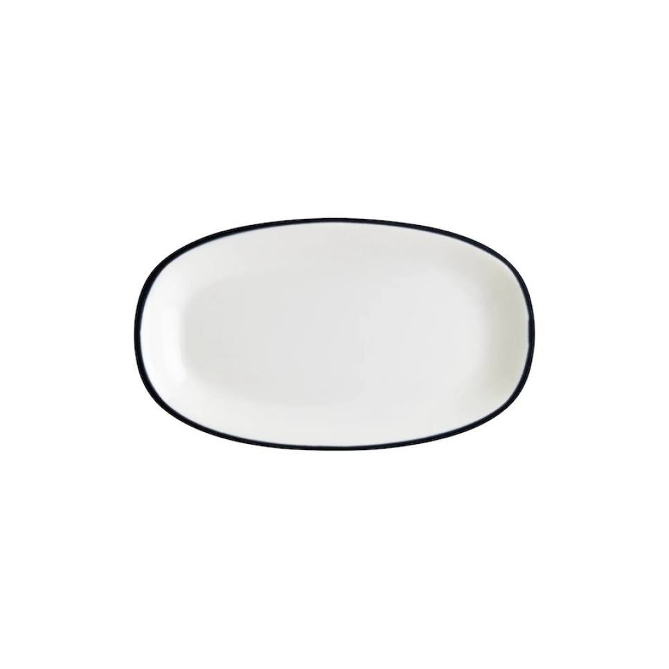 Tonneau 19 x 11 cm, Gourmet Linea Black - Bonna dans le groupe Arts de la table / Assiettes, Bols et Plats / De la graisse l\'adresse The Kitchen Lab (1069-31836)