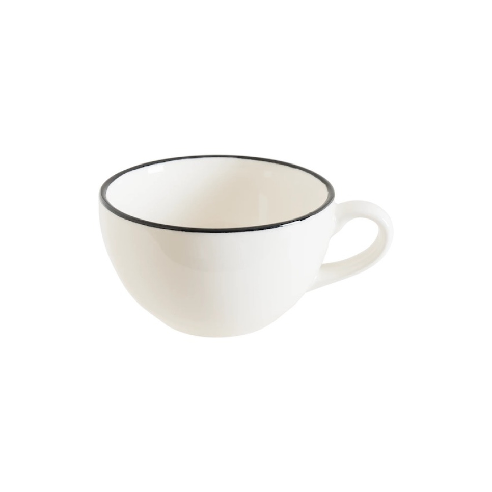 Tasse à café 23 cl, Rita Linea Black - Bonna dans le groupe Thé et café / Accessoires pour le café / Tasses à café l\'adresse The Kitchen Lab (1069-31840)