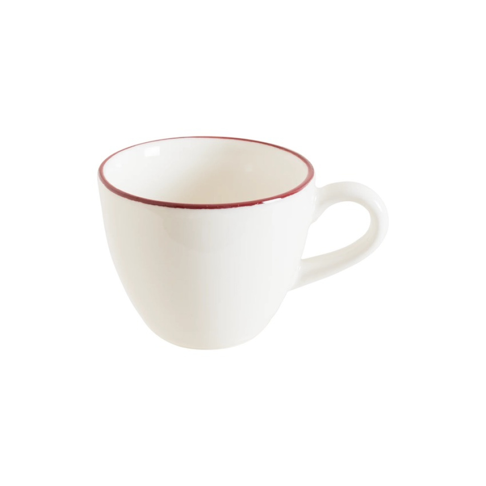 Tasse à espresso 8cl, Rita Linea Burgundy - Bonna dans le groupe Thé et café / Accessoires pour le café / Tasses à café l\'adresse The Kitchen Lab (1069-31848)