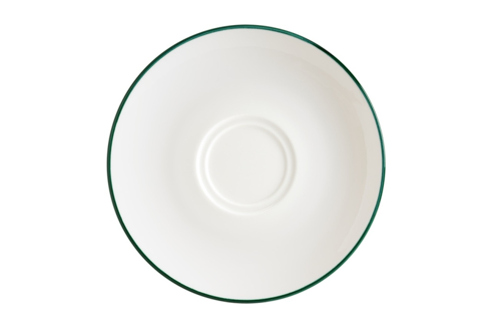 Soucoupe à Café 16 cm, Gourmet Linea Green - Bonna dans le groupe Thé et café / Accessoires pour le café / Soucoupe à café l\'adresse The Kitchen Lab (1069-34980)