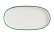 Plat 24 x 11 cm, Gourmet Linea Green - Bonna