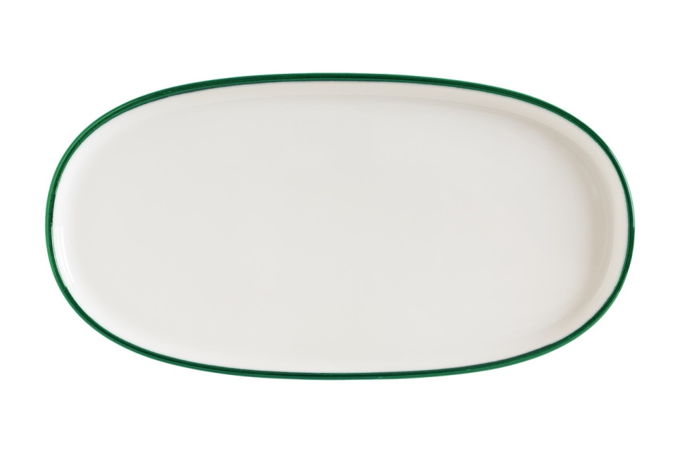 Plat 24 x 11 cm, Gourmet Linea Green - Bonna dans le groupe Arts de la table / Assiettes, Bols et Plats / De la graisse l\'adresse The Kitchen Lab (1069-34987)