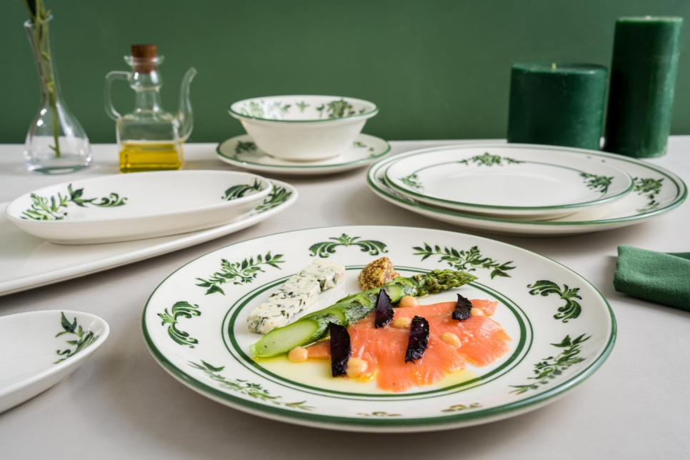 Plat 15 x 9 cm, Lavis Green - Bonna