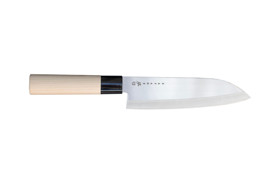 Santoku, 17cm, Houcho - Satake dans le groupe Cuisine / Couteaux de cuisine / Couteaux Santoku l\'adresse The Kitchen Lab (1070-10528)