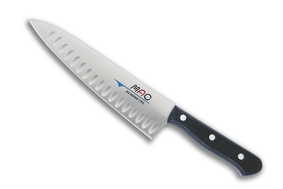 Couteau de chef, 20cm, forme olive, Chef - MAC dans le groupe Cuisine / Couteaux de cuisine / Couteaux de chef l\'adresse The Kitchen Lab (1070-10642)