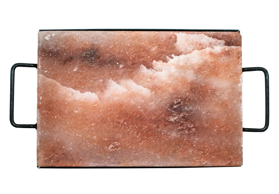 Plaque de sel, Himalaya 30x20x3 cm - Satake dans le groupe Cuisine / Épices et Arômes / Plaques de sel l\'adresse The Kitchen Lab (1070-13389)