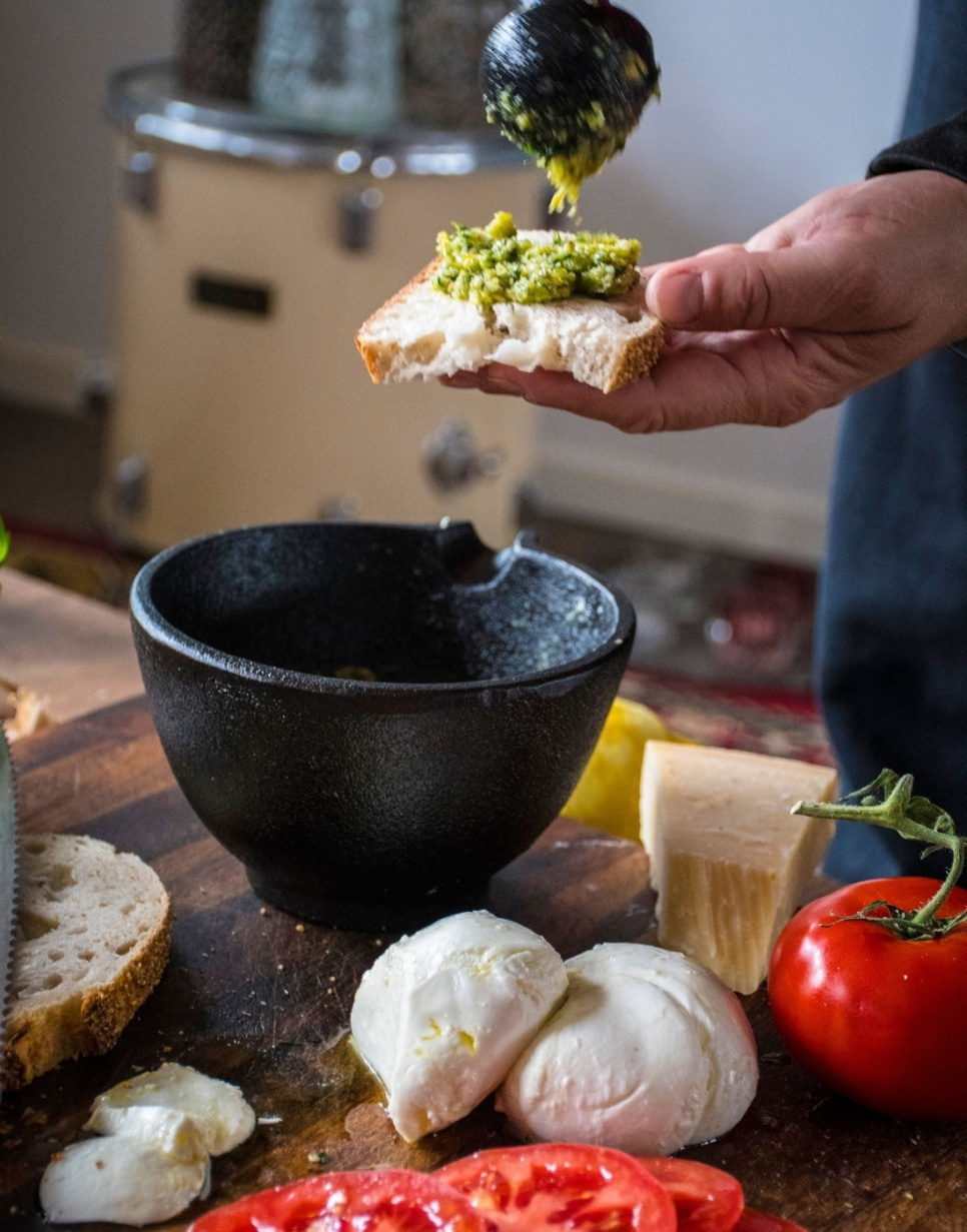 Mortier en fonte 15,5 cm - Satake