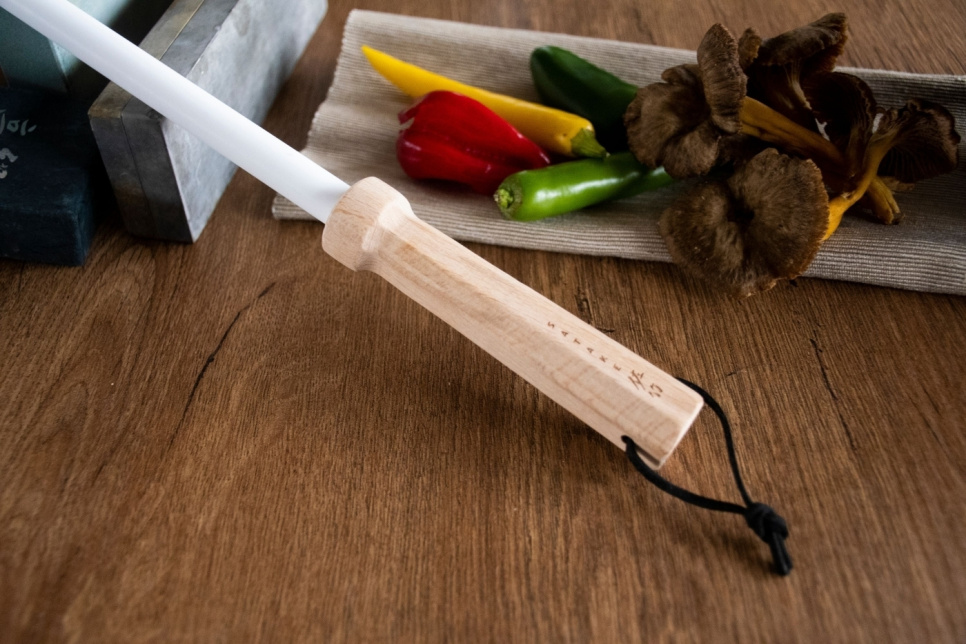 Pierre à aiguiser en céramique, 24 cm - Satake