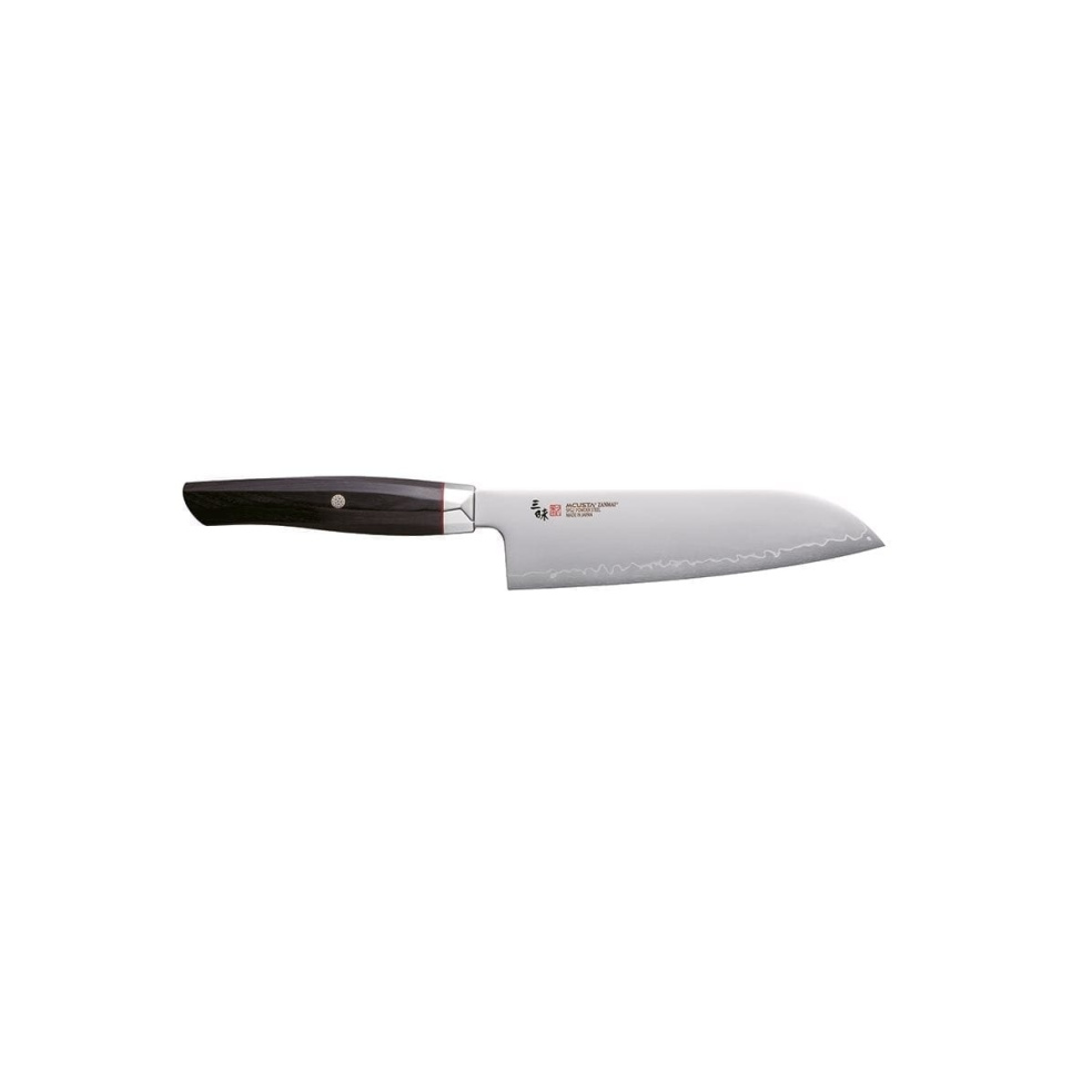 Santoku, 18cm, Revolution Black - Mcusta/Zanmai dans le groupe Cuisine / Couteaux de cuisine / Couteaux Santoku l\'adresse The Kitchen Lab (1070-17351)