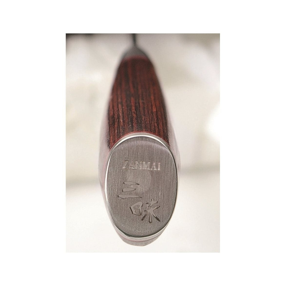 Nakiri, 15,5 cm, Damascus Flame - Mcusta/Zanmai