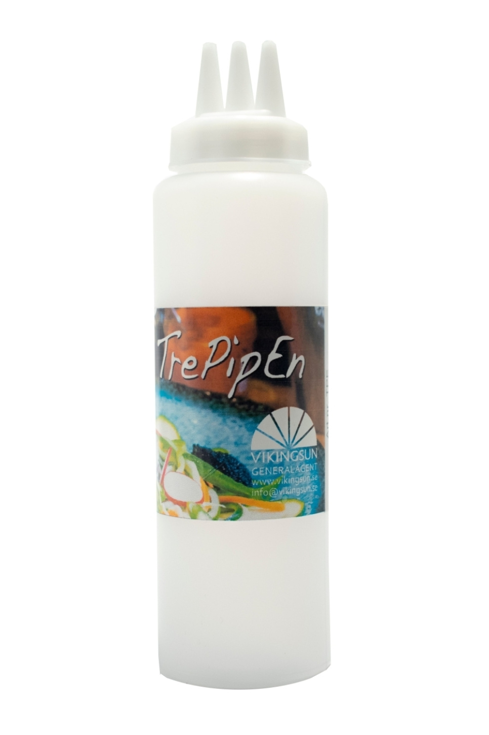 Trepipen, Bouteille à vinaigrette à 3 tubes, 25cl - Satake dans le groupe Cuisine / Ustensiles de cuisine / Bouteilles et bocaux l\'adresse The Kitchen Lab (1070-18000)