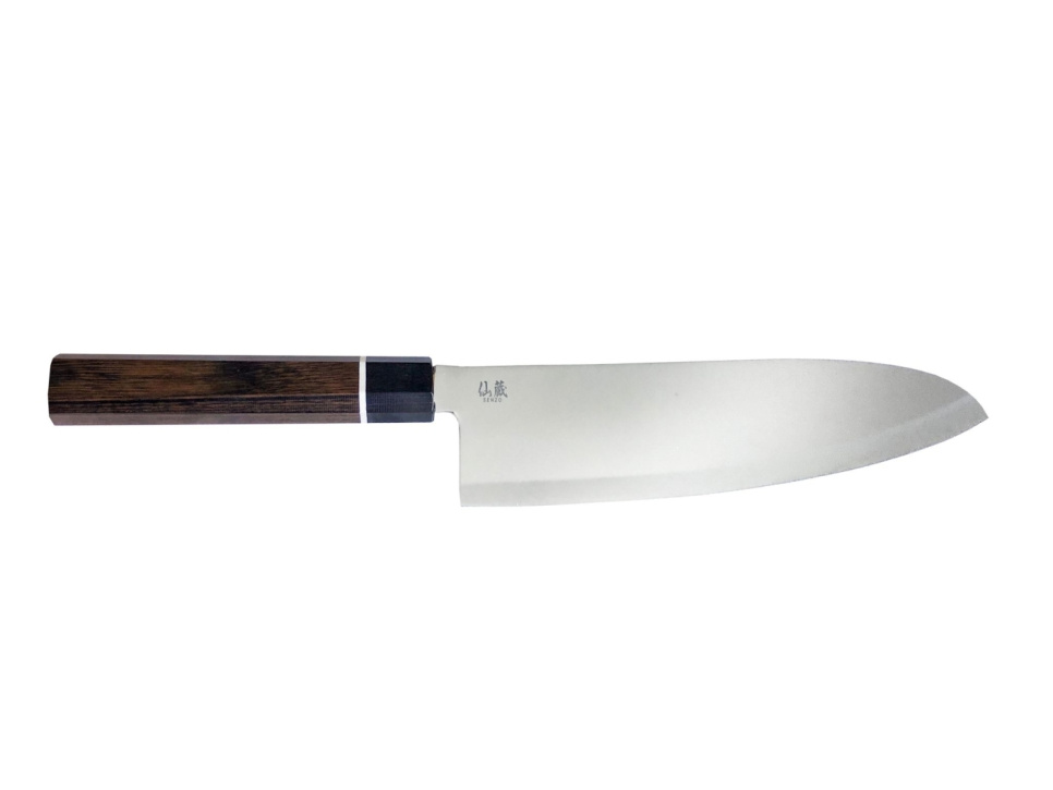 Santoku, 17cm, GinIro - Satake dans le groupe Cuisine / Couteaux de cuisine / Couteaux à légumes l\'adresse The Kitchen Lab (1070-25361)