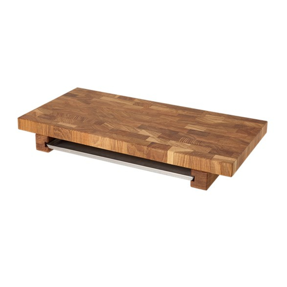 Skärbräda i ändträ av ek med bleck, 50 x 25 cm - Culimat dans le groupe Cuisine / Ustensiles de cuisine / Planches à découper l\'adresse The Kitchen Lab (1070-29459)