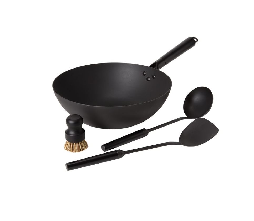 Wok-set - Satake dans le groupe Cuisine / Poêle à frire / Wok l\'adresse The Kitchen Lab (1070-29460)