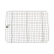 Plaque gastro avec grille, 40,5 x 40,5 cm, acier inoxydable – Culimat