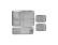 Plaques gastro, lot de 4 - Culimat