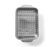 Plat à four avec grille, 25x18 cm, acier inoxydable - Culimat