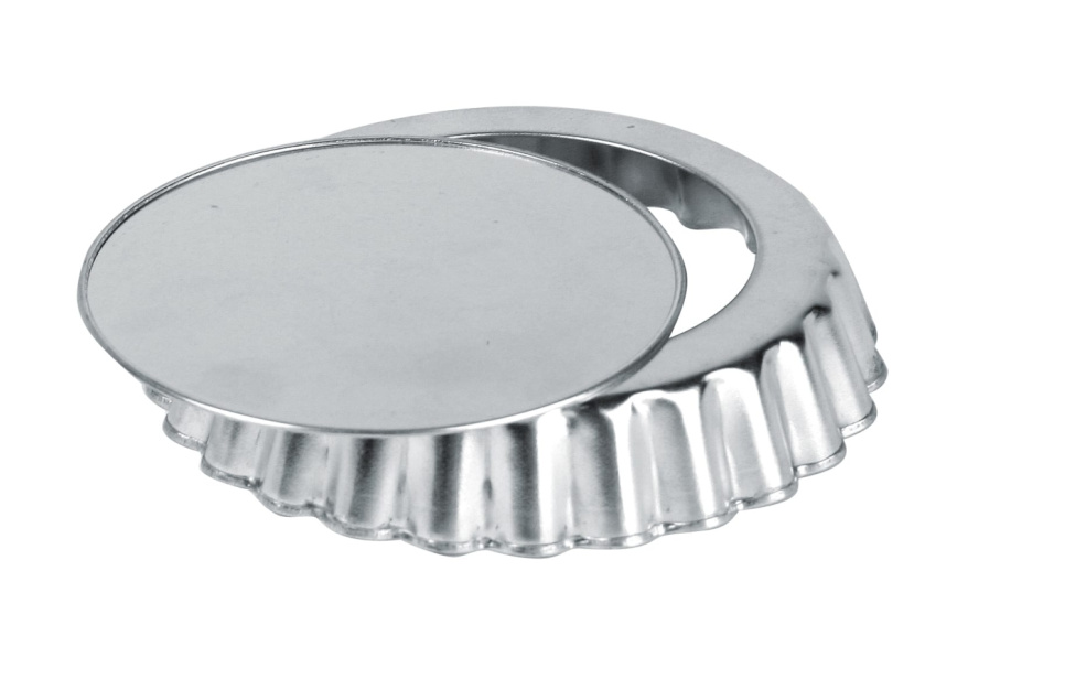 Petits moules à tarte en étain, pack de 4