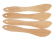 Couteau à beurre en bois, lot de 4