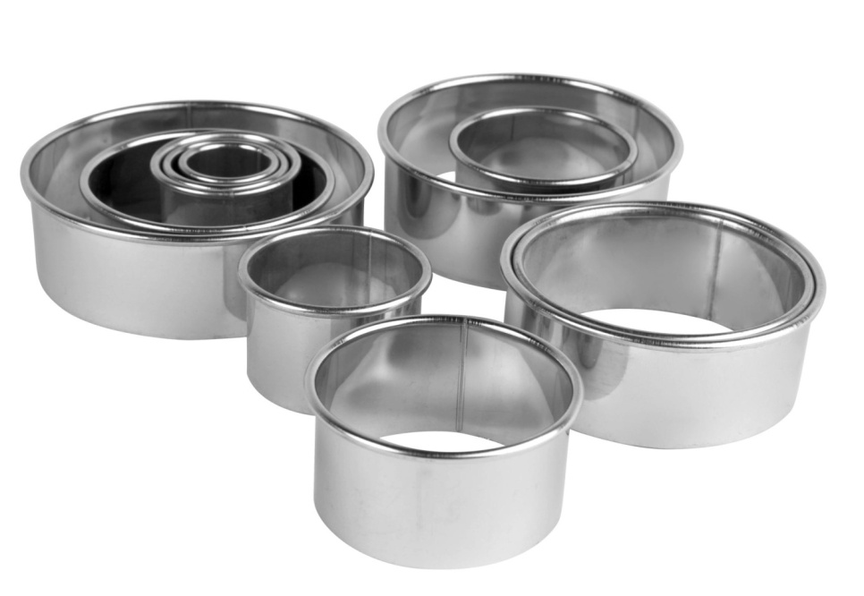 Set de poinçons à bord lisse, lot de 11 - Exxent