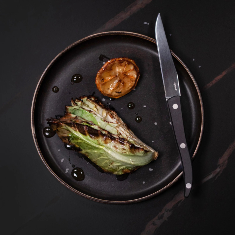  Couteaux à grillades Palermo Curve, paquet de 4 - Exxent