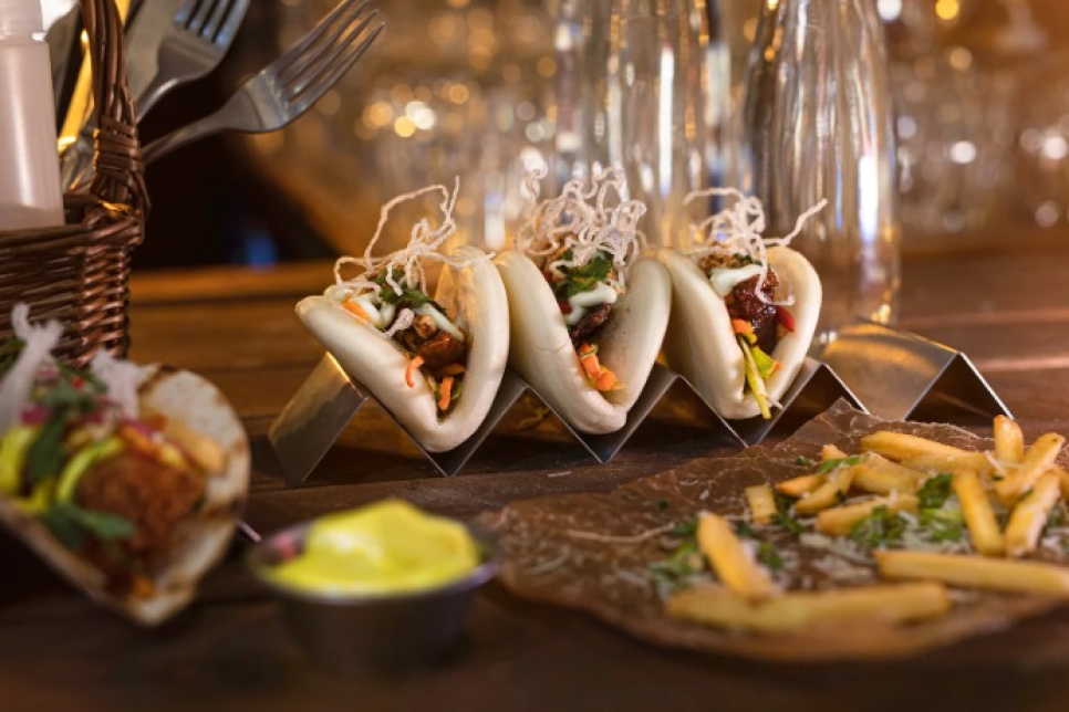 Support à tacos/saucisses - Exxent