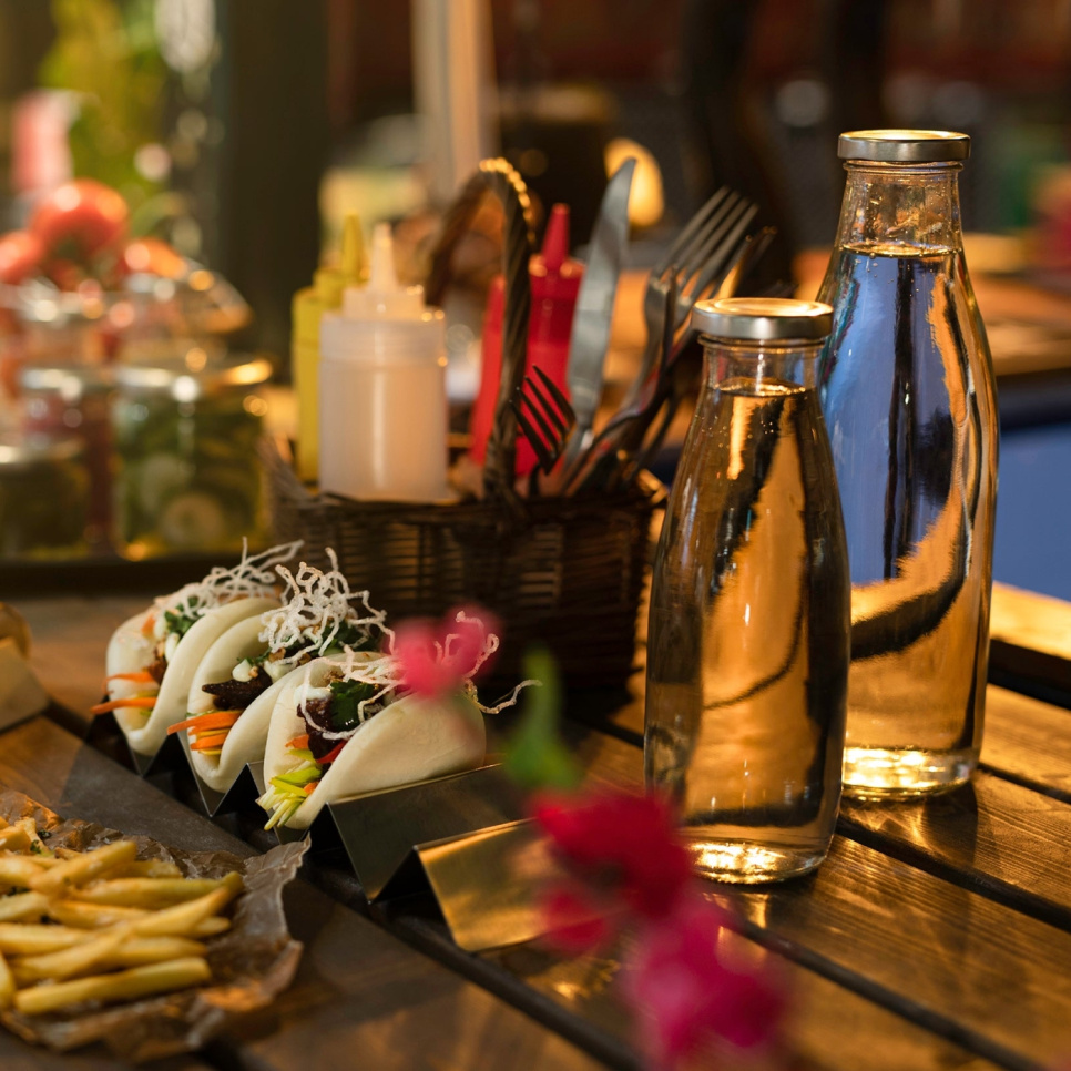 Bouteille de service avec bouchon à vis, 0,5 L - Exxent