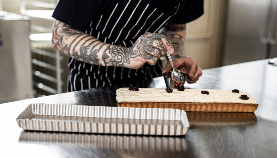 Plat à tarte 35 x 11 cm, antiadhésif - Exxent