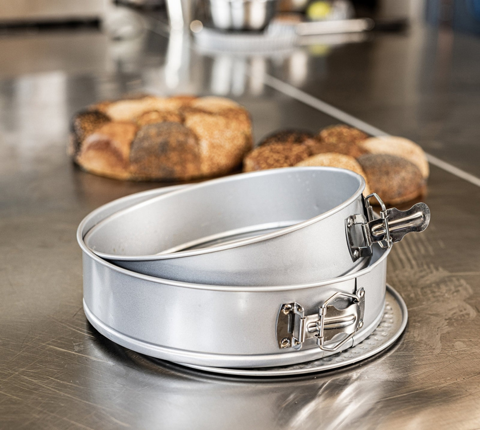 Plat à charnière Ø 26 cm, antiadhésif - Exxent