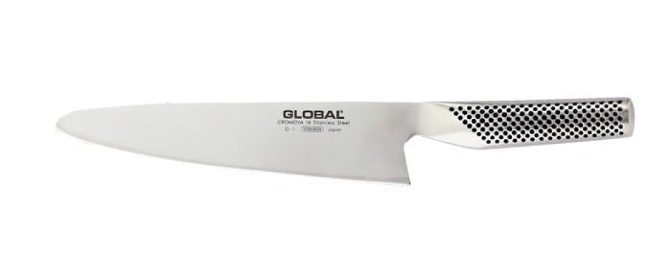 Global G-1 Couteau de chef 21 cm, bout arrondi dans le groupe Cuisine / Couteaux de cuisine / Couteaux de chef l\'adresse The Kitchen Lab (1073-10390)