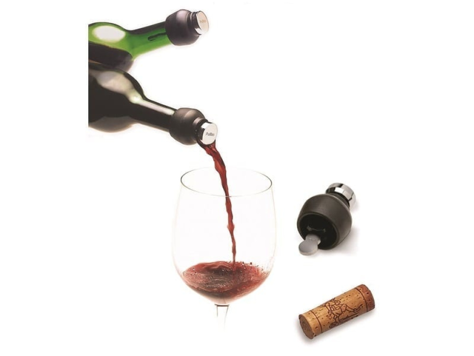 Bouchon pour bouteille de vin, Saturn - Pulltex dans le groupe Cocktails et Vin / Accessoires pour le vin / Bouchon l\'adresse The Kitchen Lab (1073-11618)