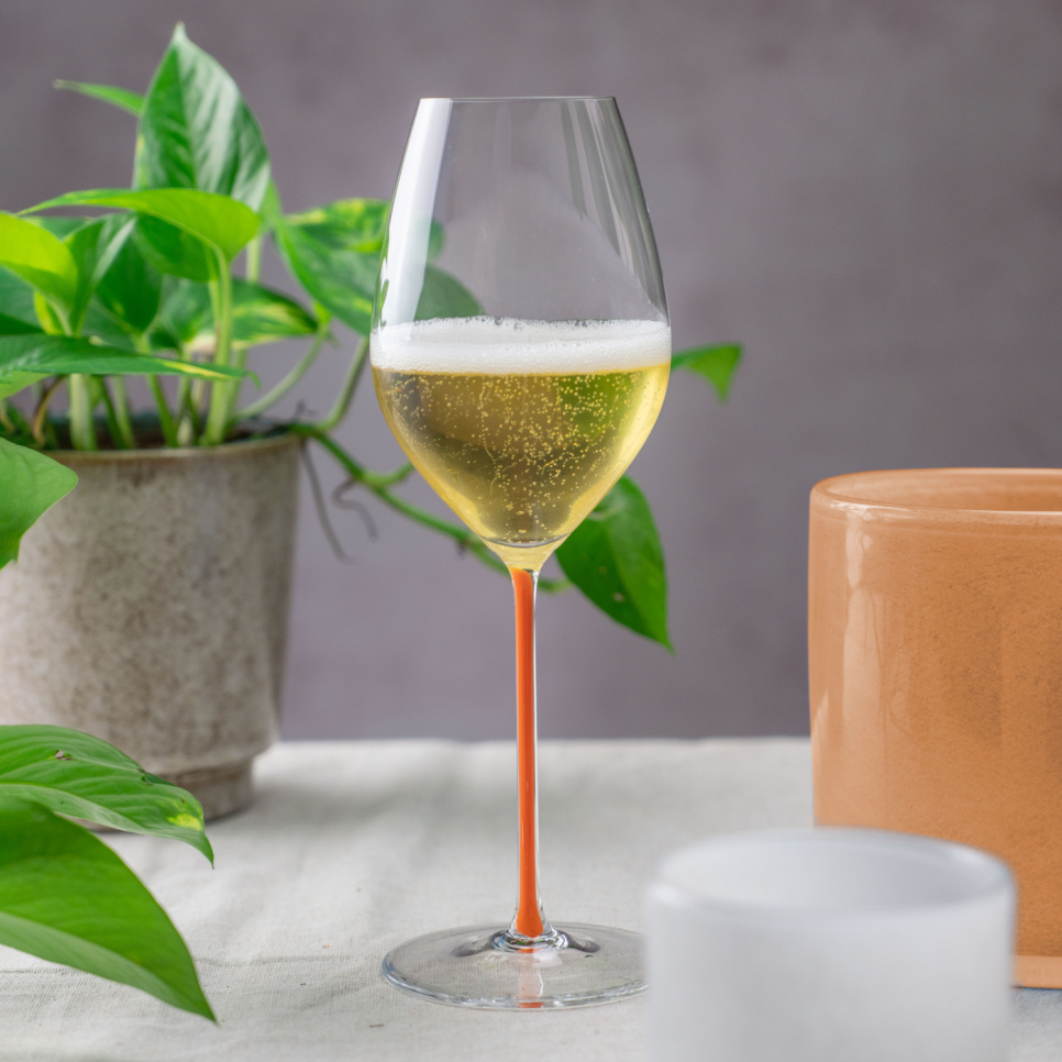Champagne Wine, Orange, 1-pack, Fatto A Mano - Riedel