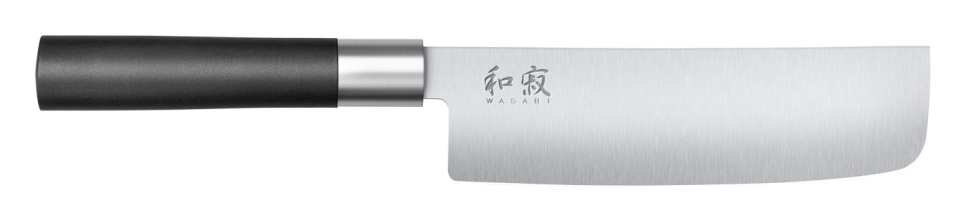 Couteau à légumes Nakiri 16,5 cm - KAI Wasabi Noir dans le groupe Cuisine / Couteaux de cuisine / Couteaux à légumes l\'adresse The Kitchen Lab (1074-13954)