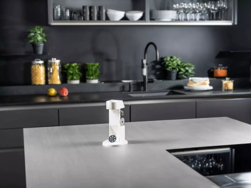 Support pour mixeur plongeur Bamix, blanc