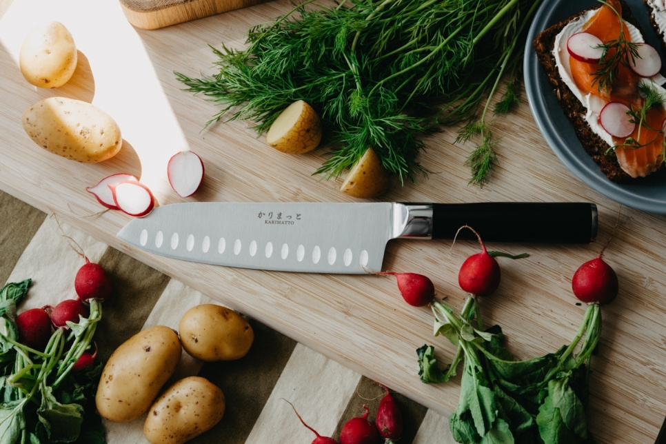 Couteau Santoku 17.5cm - Karimatto