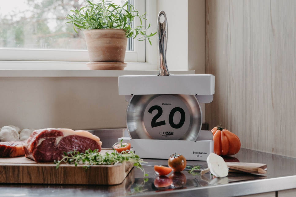 Poêle en inox, Mathias Dahlgren - Culimat