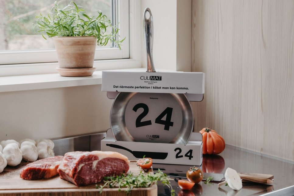 Poêle en inox, Mathias Dahlgren - Culimat