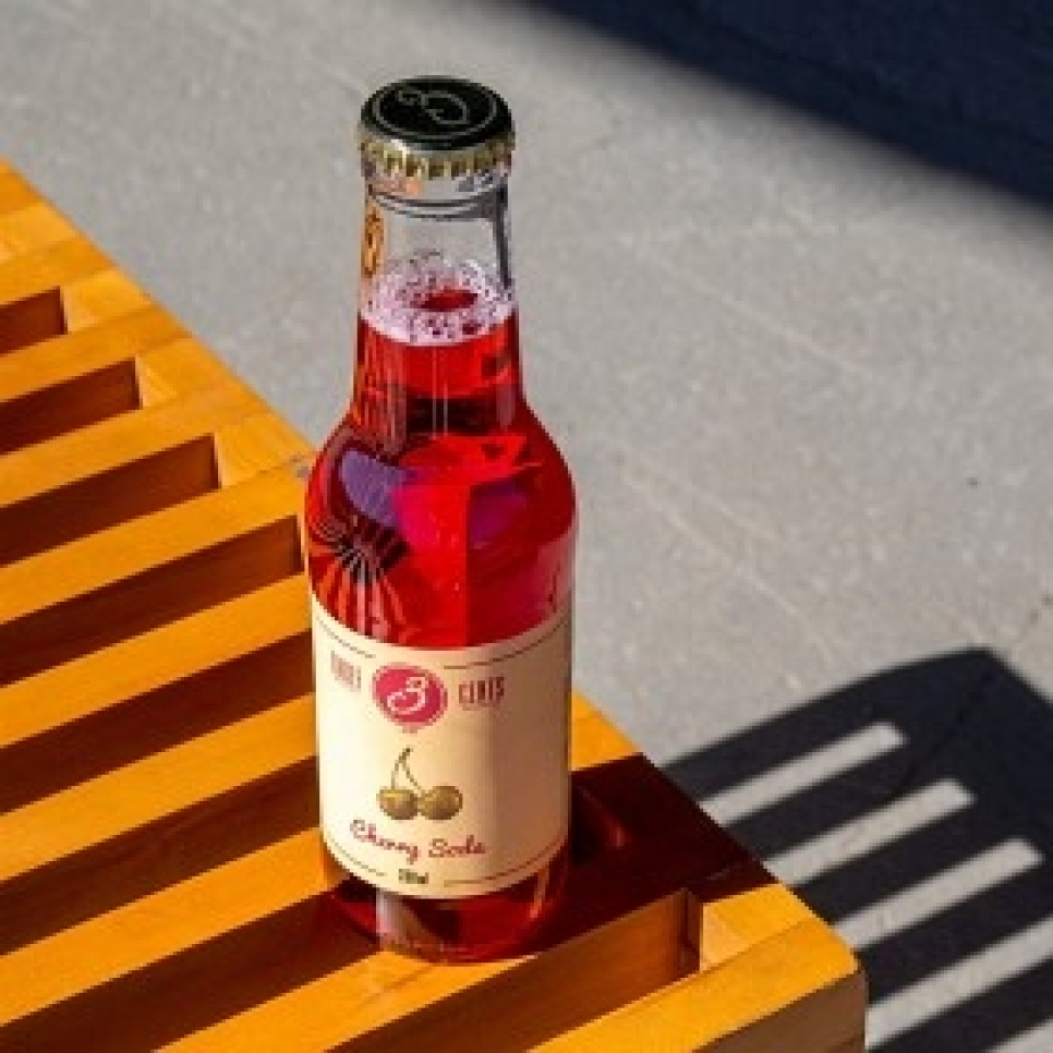 Cherry Soda, 200 ml - Three Cents