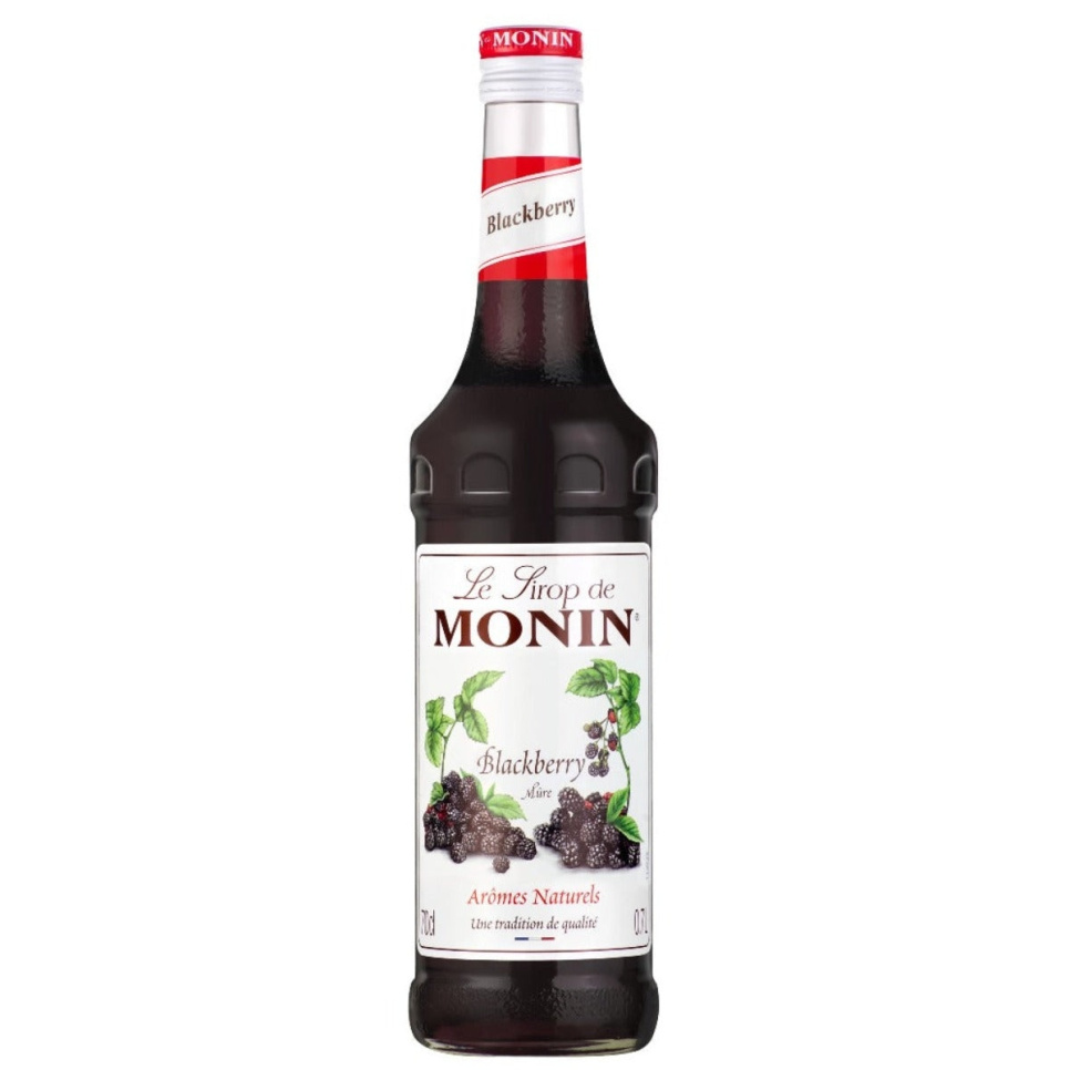 Monin Blackberry Syrup 70 cl dans le groupe Cocktails et Vin / Équipement à cocktail / Autre équipement à cocktail l\'adresse The Kitchen Lab (1083-30692)