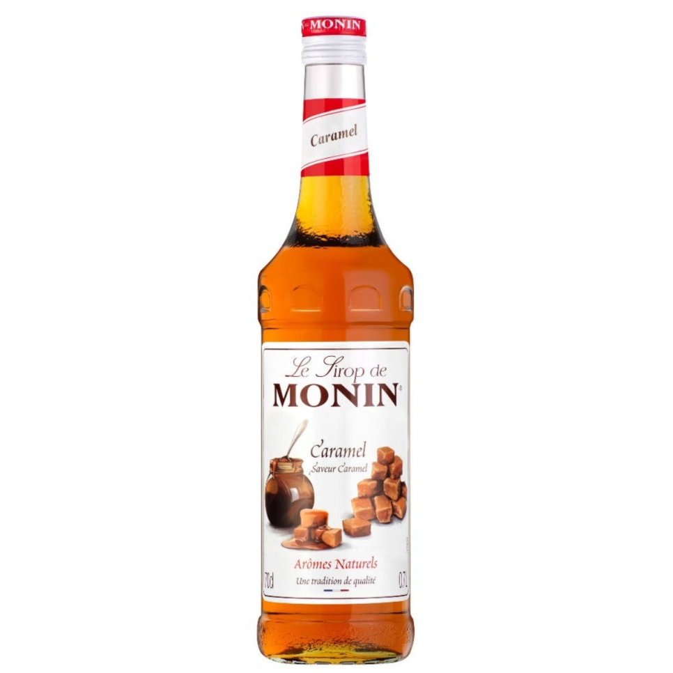 Monin Caramel Syrup 70 cl dans le groupe Cocktails et Vin / Équipement à cocktail / Autre équipement à cocktail l\'adresse The Kitchen Lab (1083-30702)