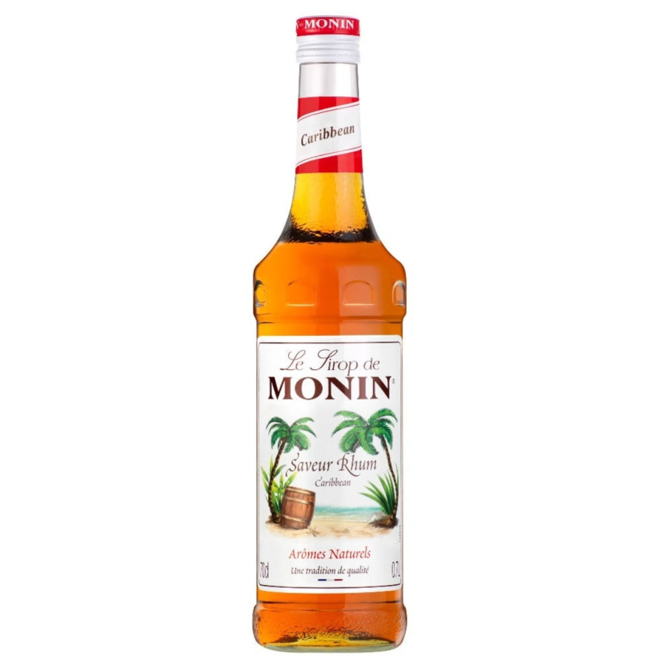 Monin Caribbean Rhum Syrup 70 cl dans le groupe Cocktails et Vin / Équipement à cocktail / Autre équipement à cocktail l\'adresse The Kitchen Lab (1083-30703)