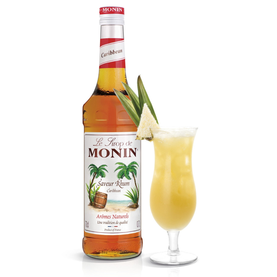 Monin Caribbean Rhum Syrup 70 cl
