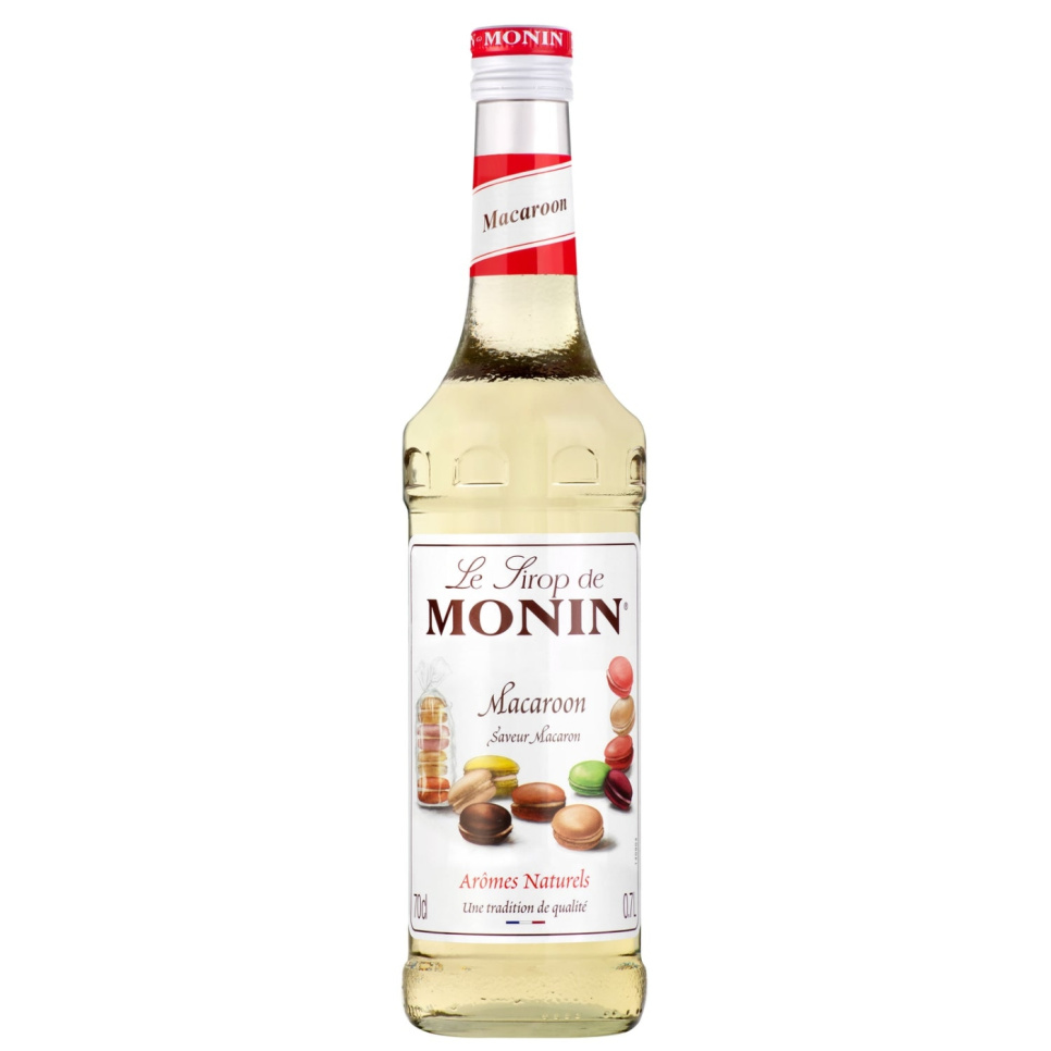 Monin Macaron Syrup 70 cl dans le groupe Cocktails et Vin / Équipement à cocktail / Autre équipement à cocktail l\'adresse The Kitchen Lab (1083-30738)