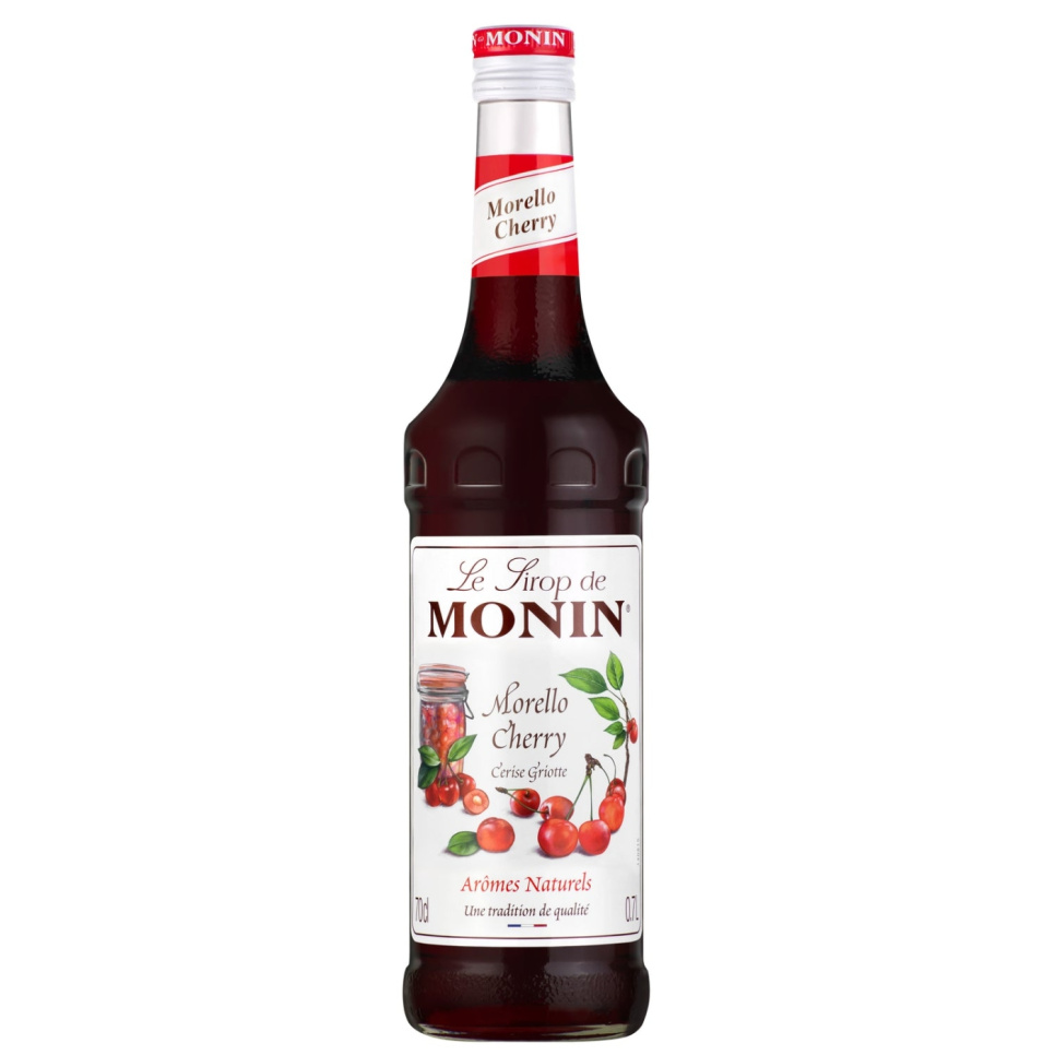 Monin Morello Cherry Syrup 70 cl dans le groupe Cocktails et Vin / Équipement à cocktail / Autre équipement à cocktail l\'adresse The Kitchen Lab (1083-30744)