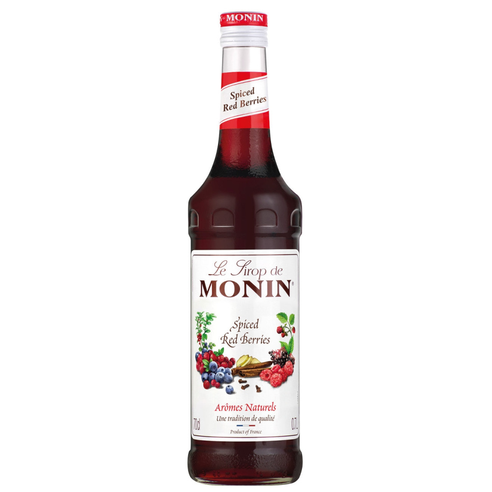 Monin Spiced Red Berries Syrup 70 cl dans le groupe Cocktails et Vin / Équipement à cocktail / Autre équipement à cocktail l\'adresse The Kitchen Lab (1083-30765)