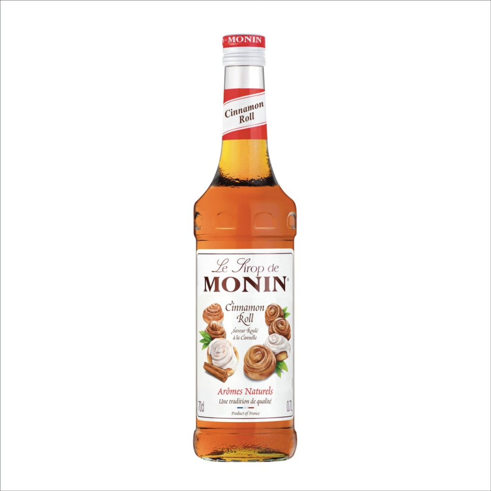 Monin Cinnamon Roll Syrup 70 cl dans le groupe Cocktails et Vin / Équipement à cocktail / Autre équipement à cocktail l\'adresse The Kitchen Lab (1083-30781)