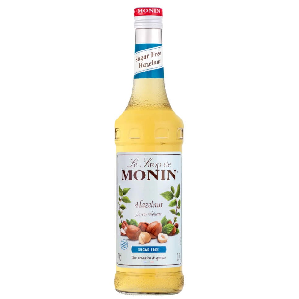 Monin Sugarfree Hazelnut Syrup 70cl dans le groupe Cocktails et Vin / Équipement à cocktail / Autre équipement à cocktail l\'adresse The Kitchen Lab (1083-30792)